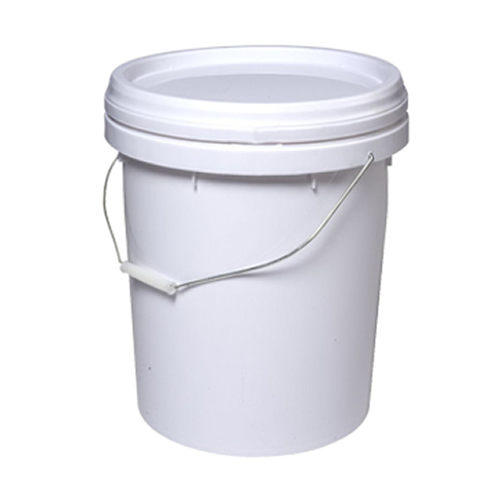 PAIL 10L WHITE 250mm DIA x 280mm WITH LID