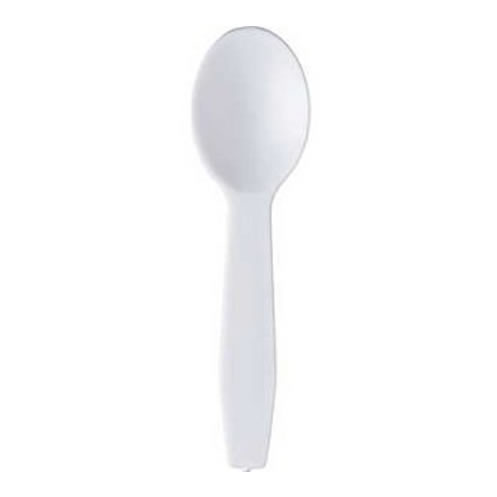 PLASTIC CUTLERY SPOON LARGE(25pcs)PACKET